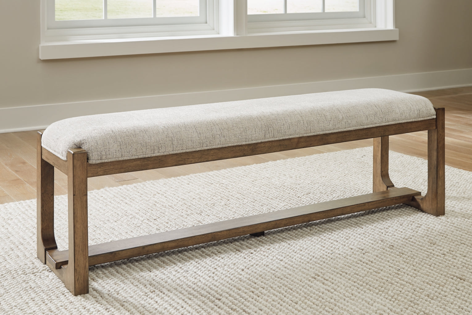 Cabalynn Large Upholstered Dining Room Bench