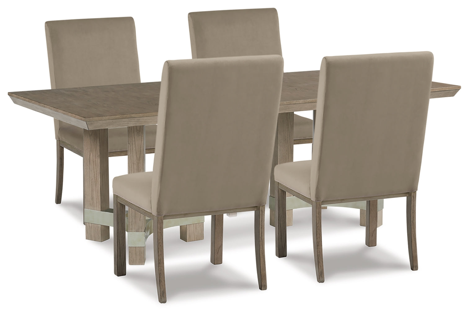 Chrestner Dining Table and 8 Chairs