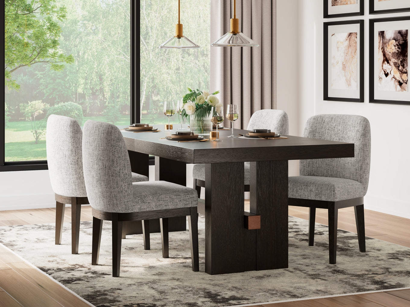 Burkhaus Dining Table and Chairs