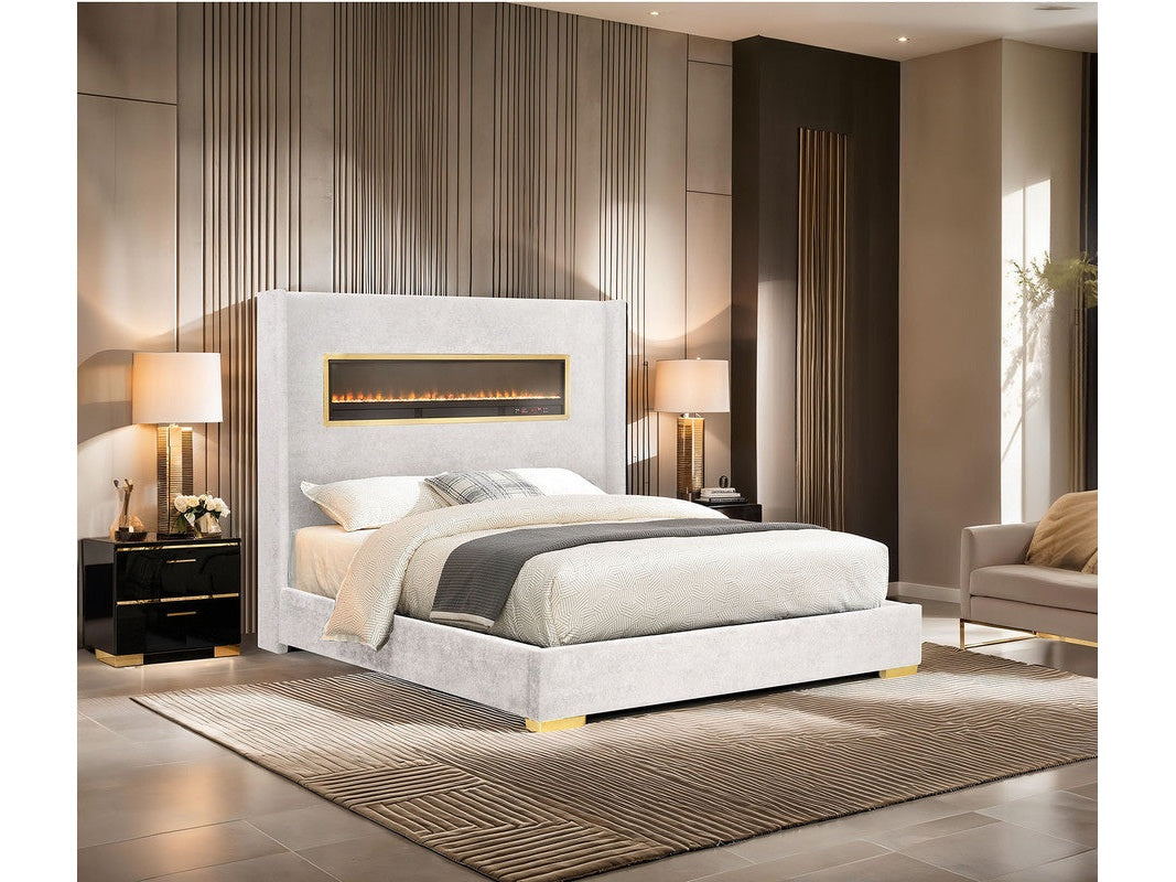 Danvers White E.King Bed