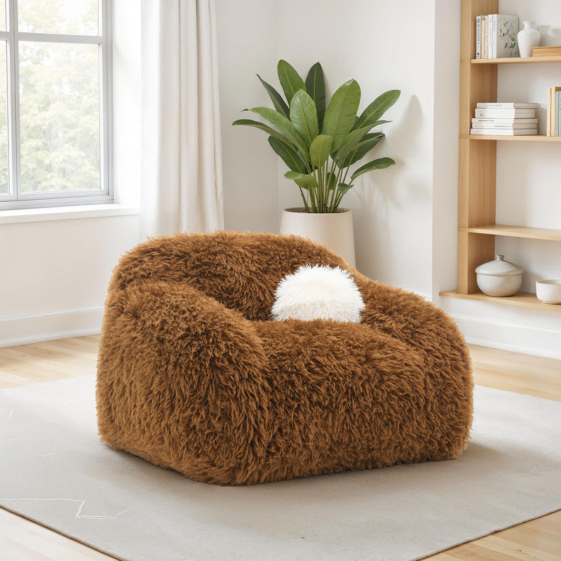 Darwen Camel Brown Swivel Chair