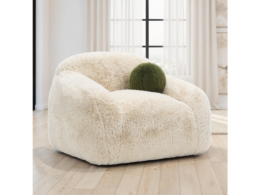 Darwen Sand Swivel Chair
