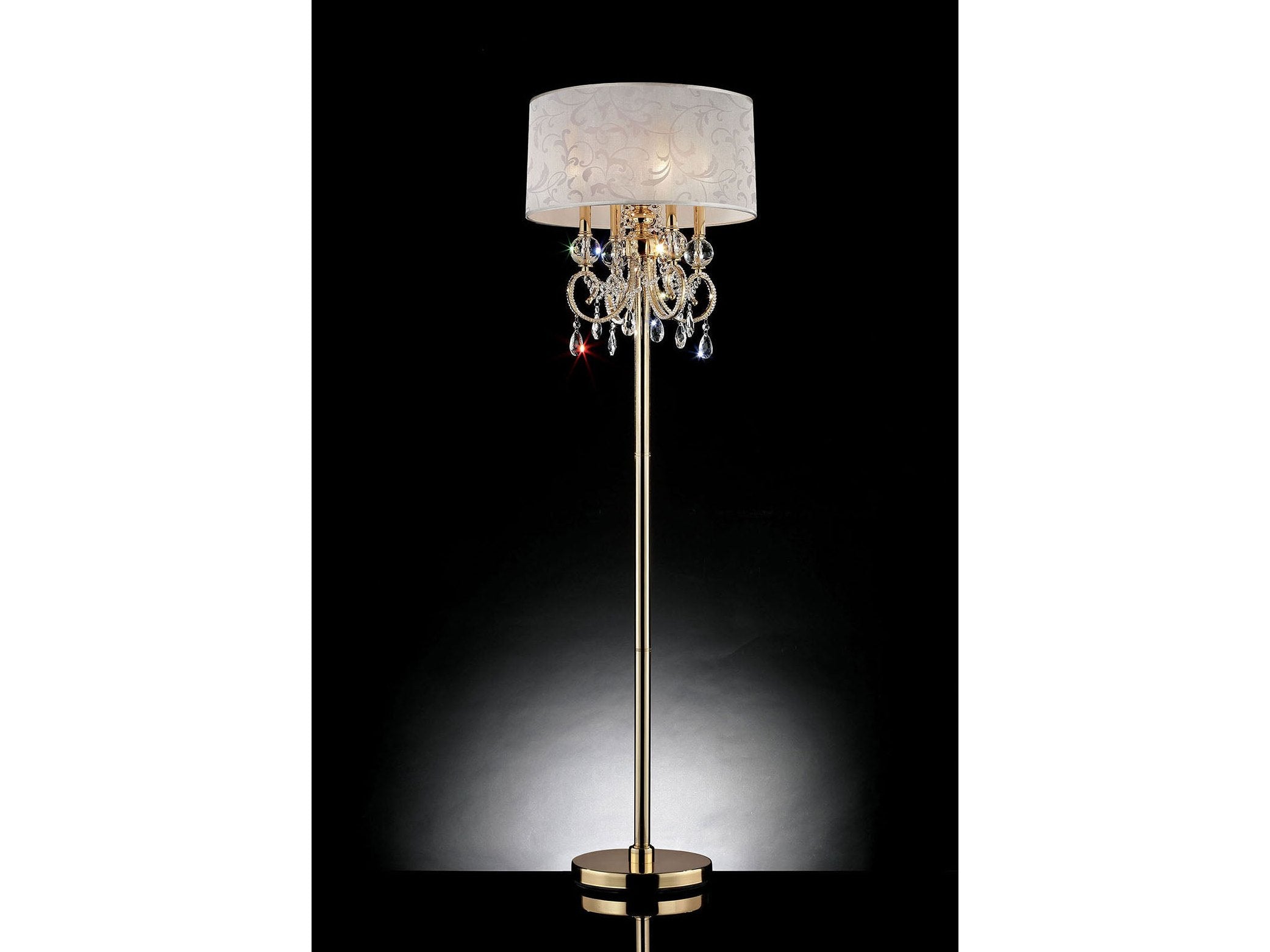 Deborah Gold Floor Lamp