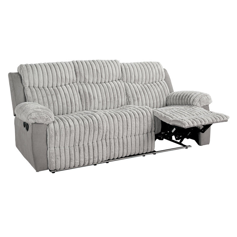 Dionysus Gray Manual Sofa & Loveseat