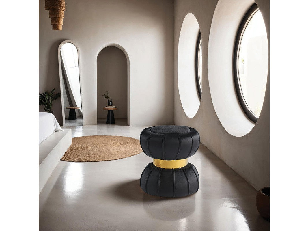 Dorothea Black Stool