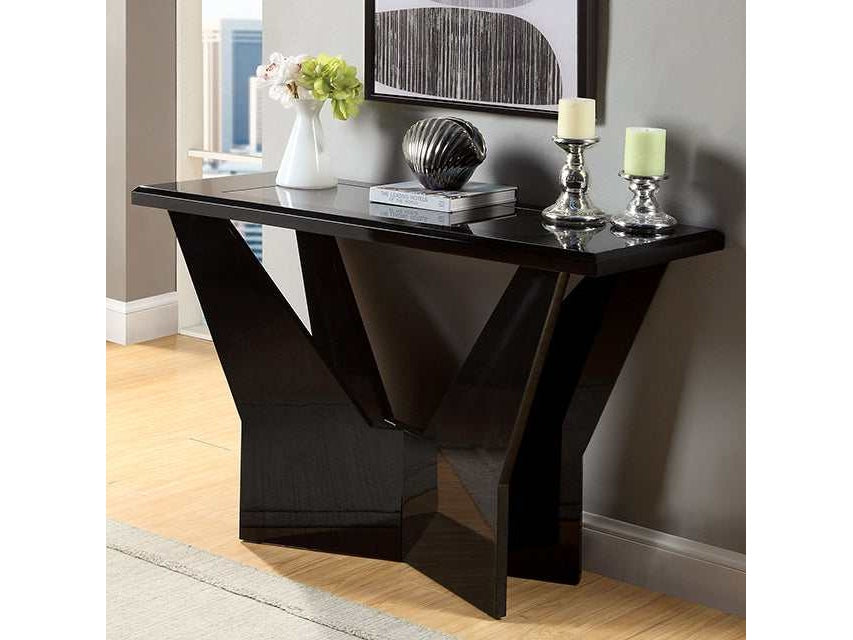 Dubendorf Black Sofa Table