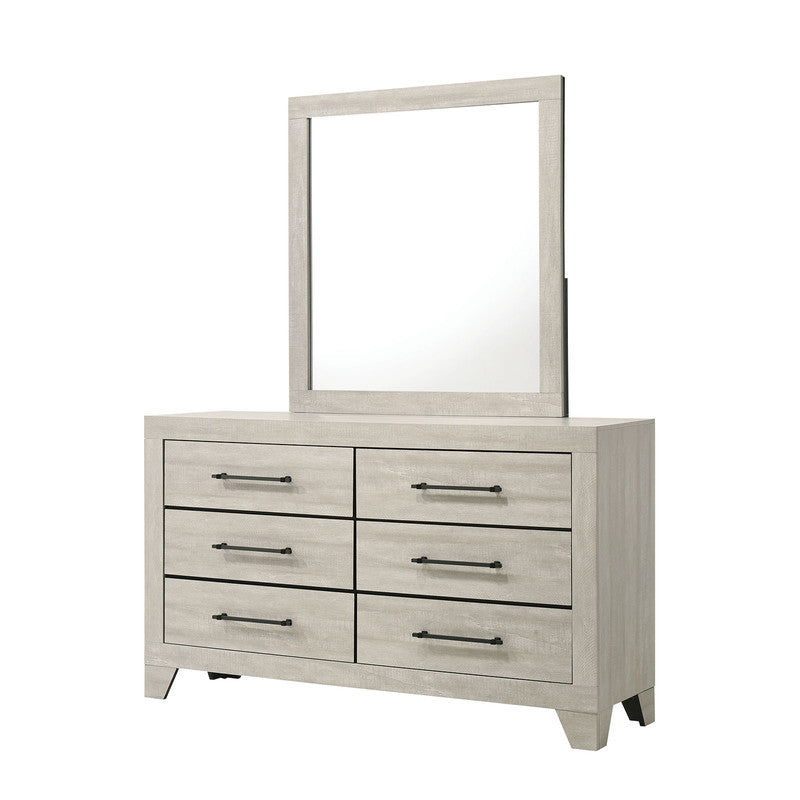 Dubuque Light Gray 4 Pc. Queen Bedroom Set
