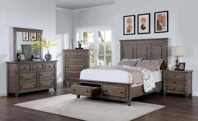 Durango Warm Gray Nightstand w/ USB