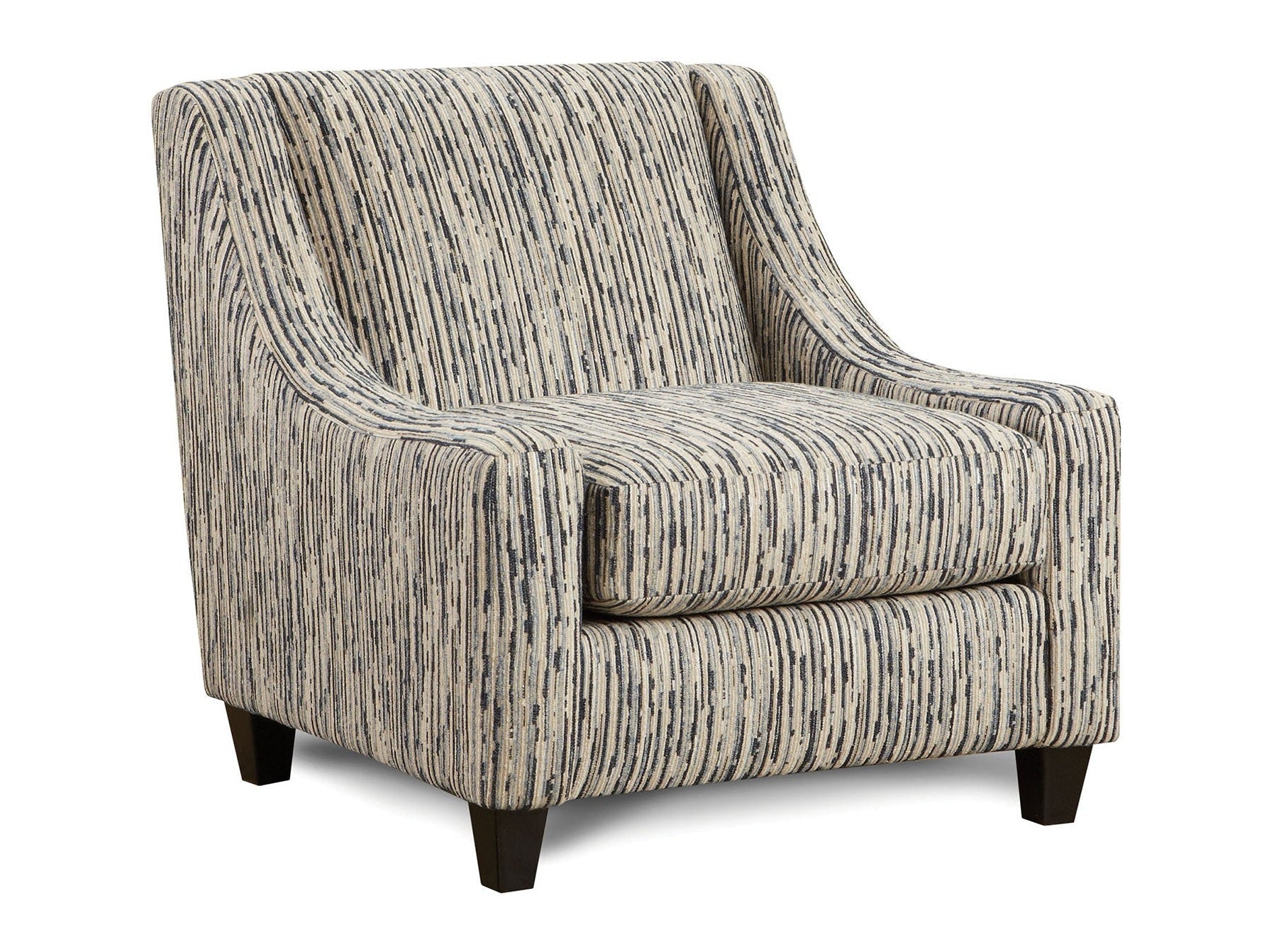 Eastleigh Stripe Multi Accent Chair