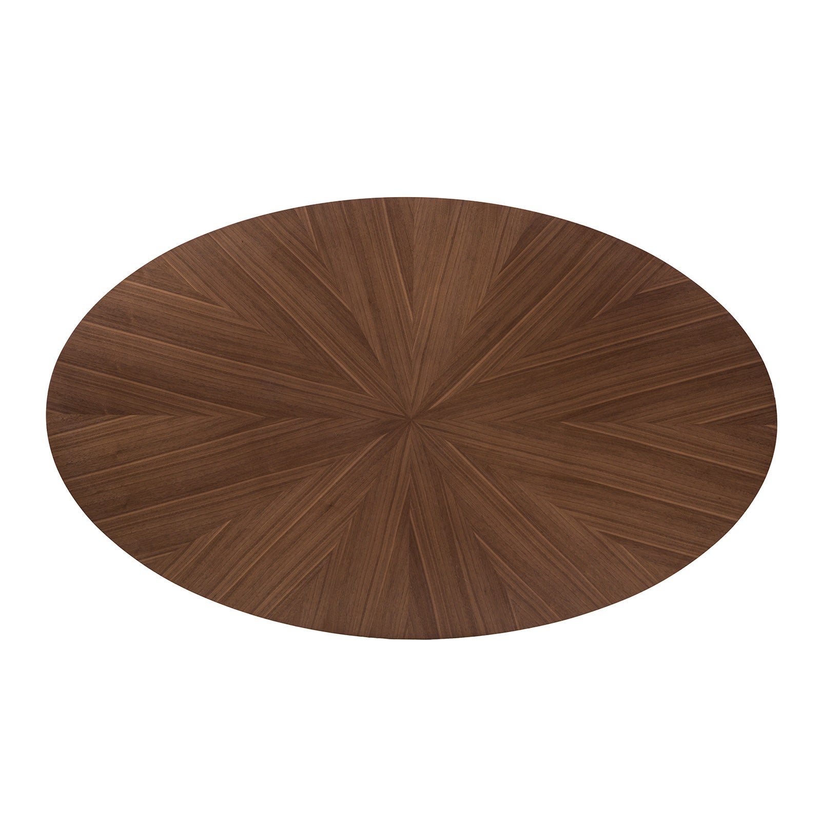 Ebikon Walnut 5 Pc. Oval Dining Room Set