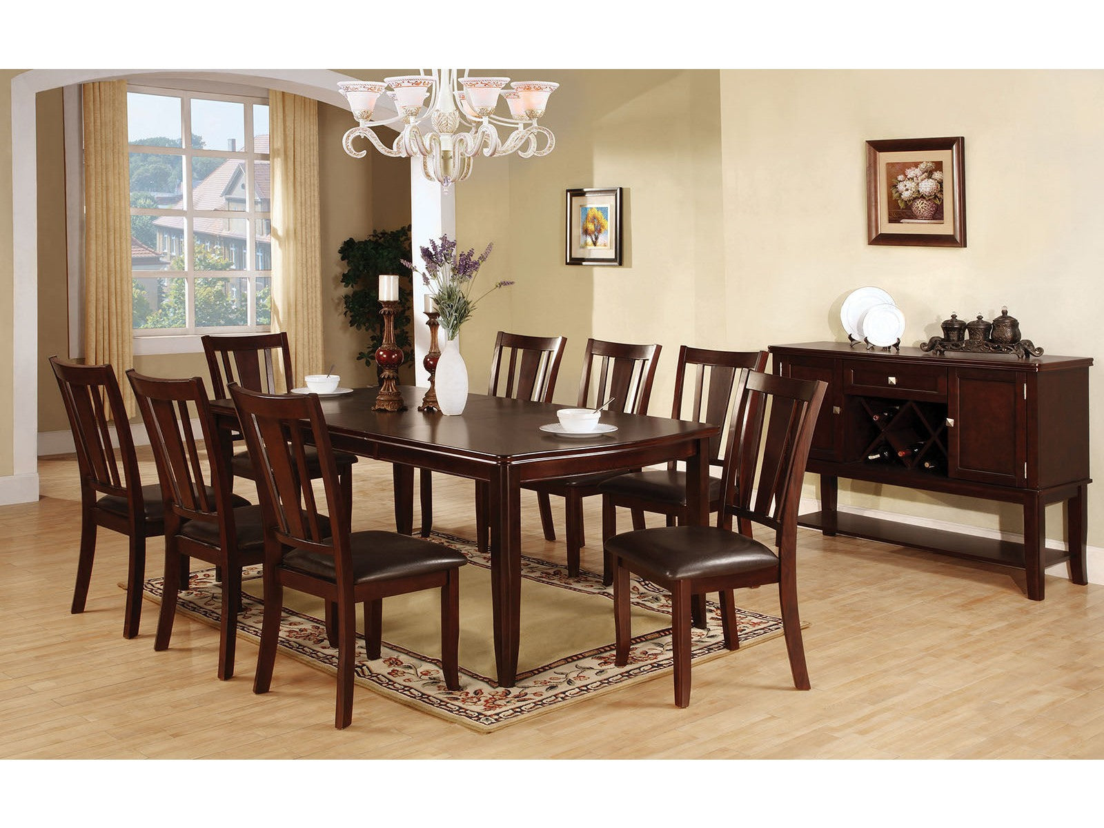Edgewood Espresso 7 Pc. Dining Room Set