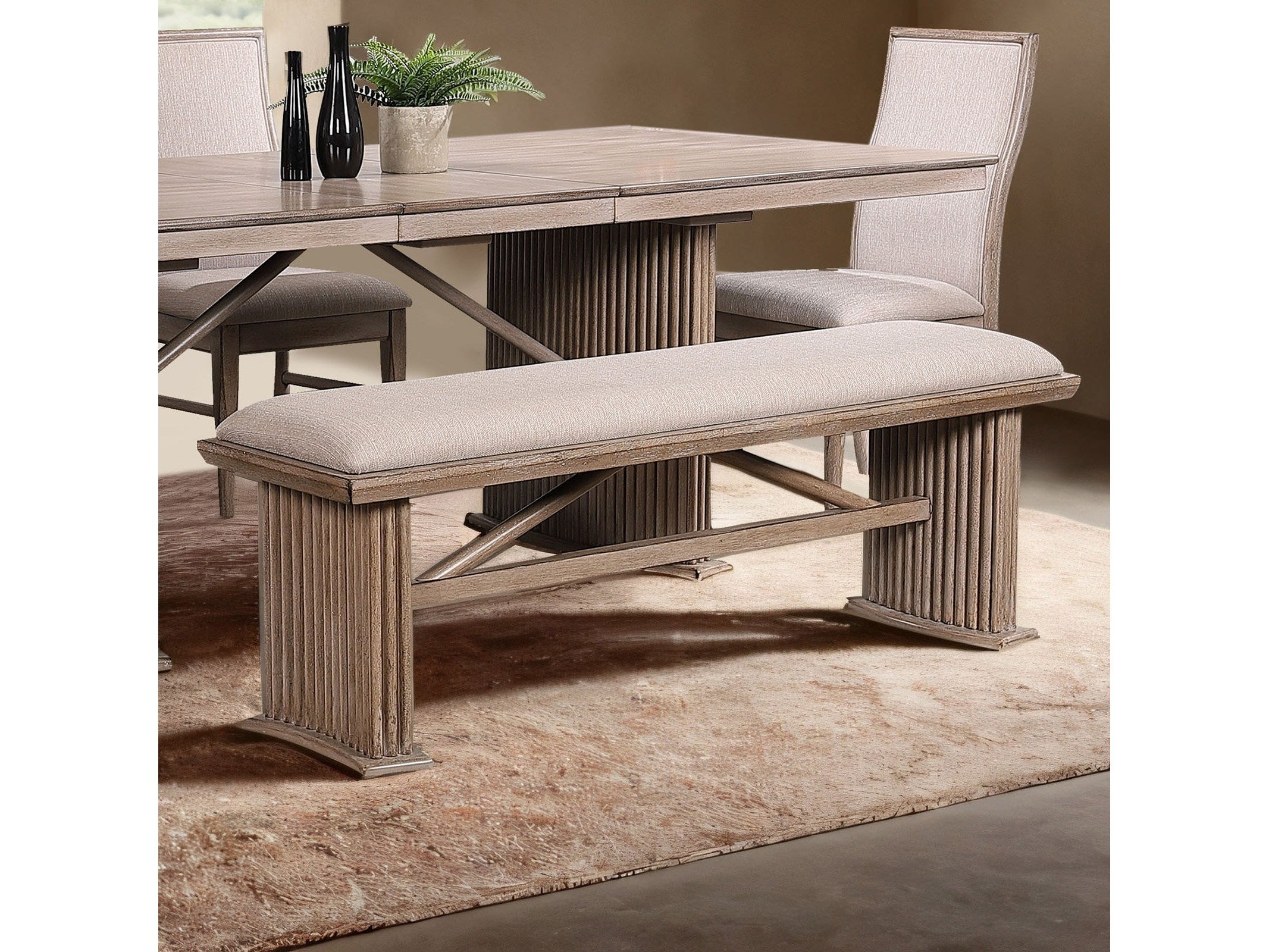 Ellesmere Natural Ash Bench