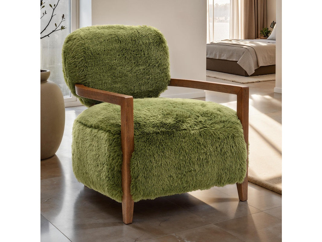 Eramo Green Accent Chair