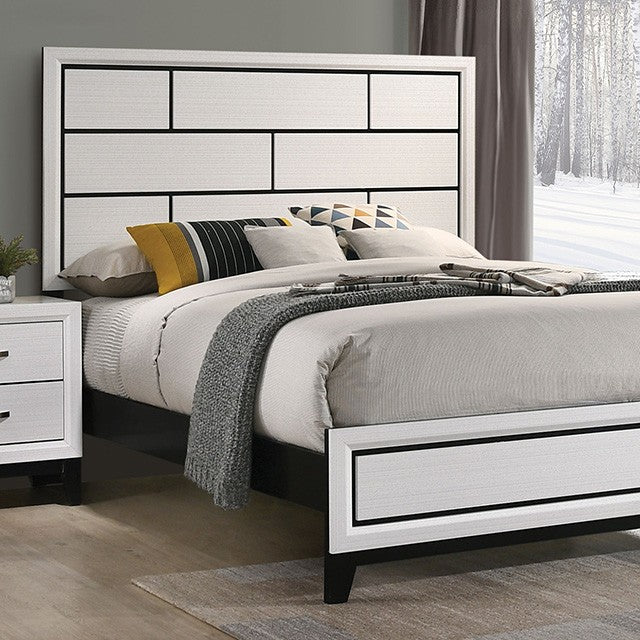 Errico White 5 Pc. Queen Bedroom Set w/ Chest