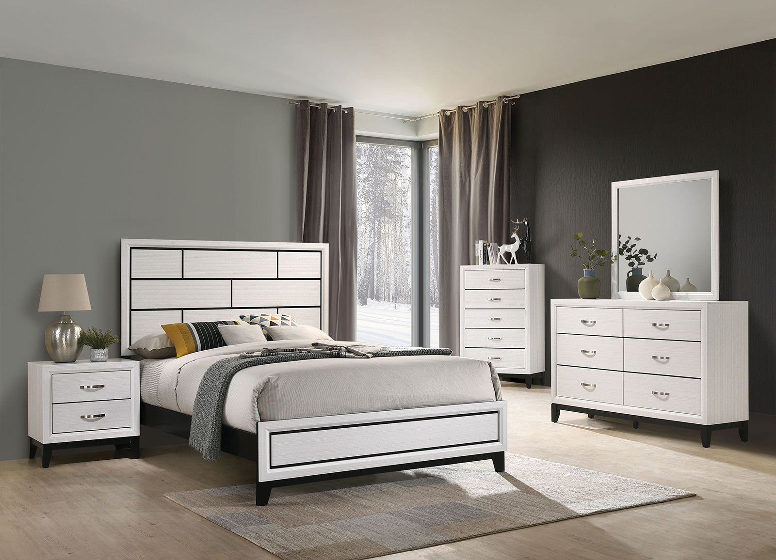 Errico White Dresser