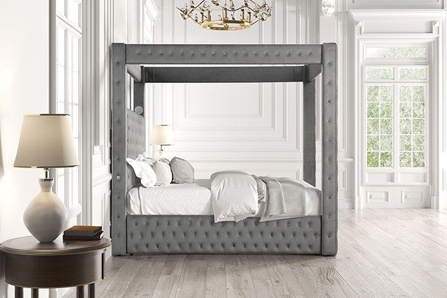 Etherea Gray Eastern King Bed