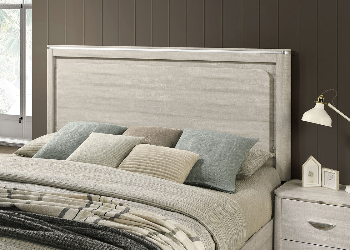Farsund Dusty Gray 5 Pc. Queen Bedroom Set w/ 2NS