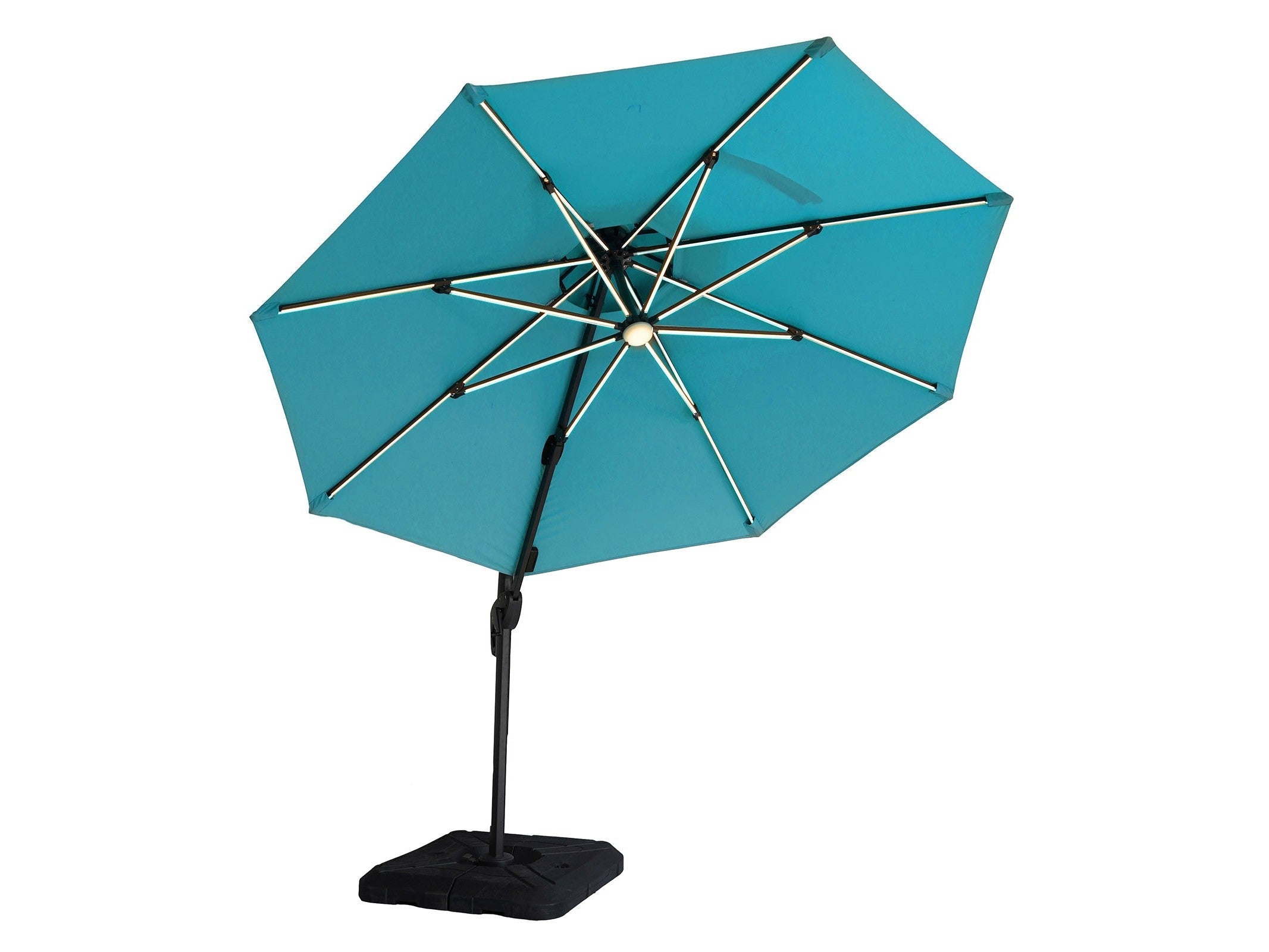 Fera Teal Round Umbrella (Base)