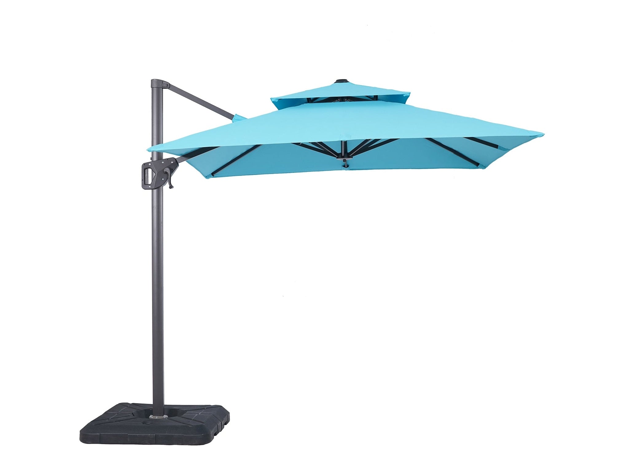 Fida Teal Square Umbrella (Base)