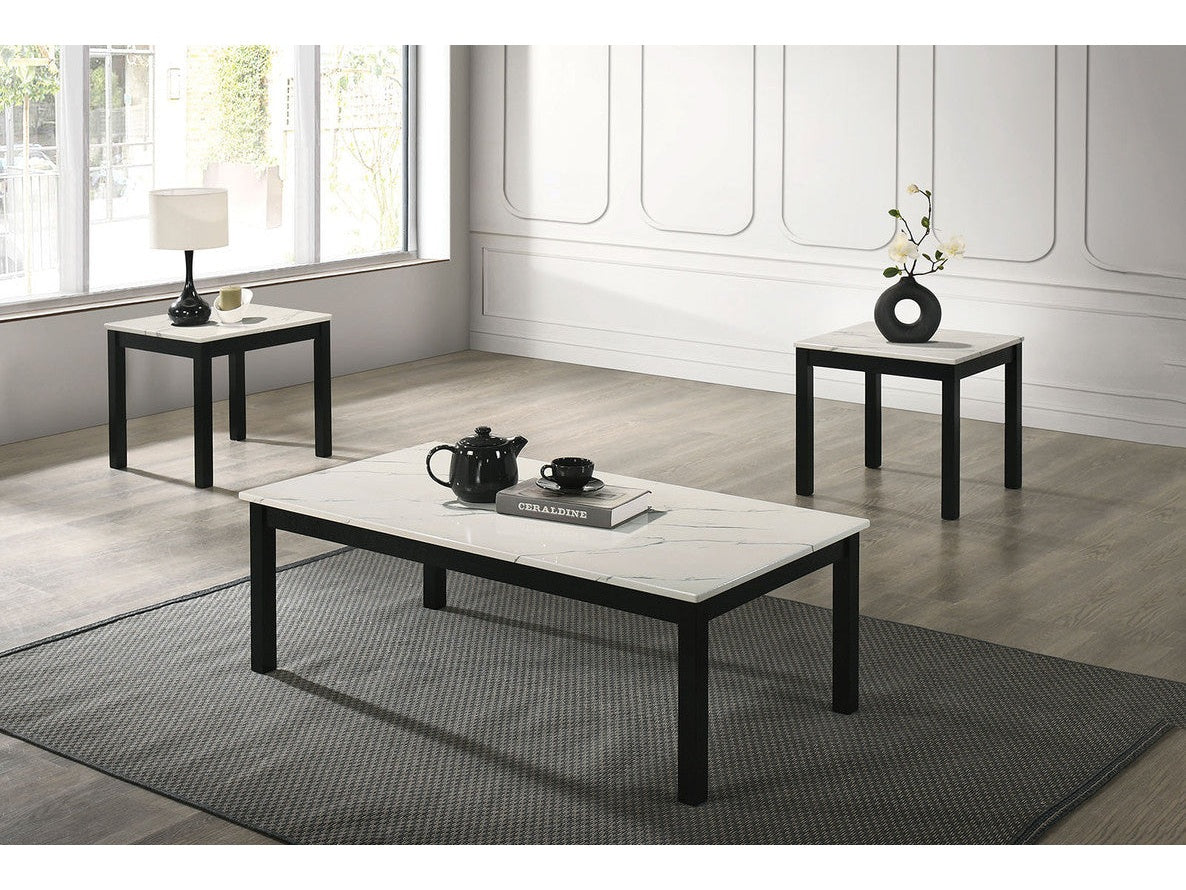 Findlay White 3 Pc. Table Set