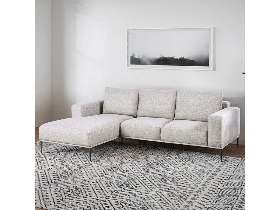 Forde Gray Left Arming Sectional