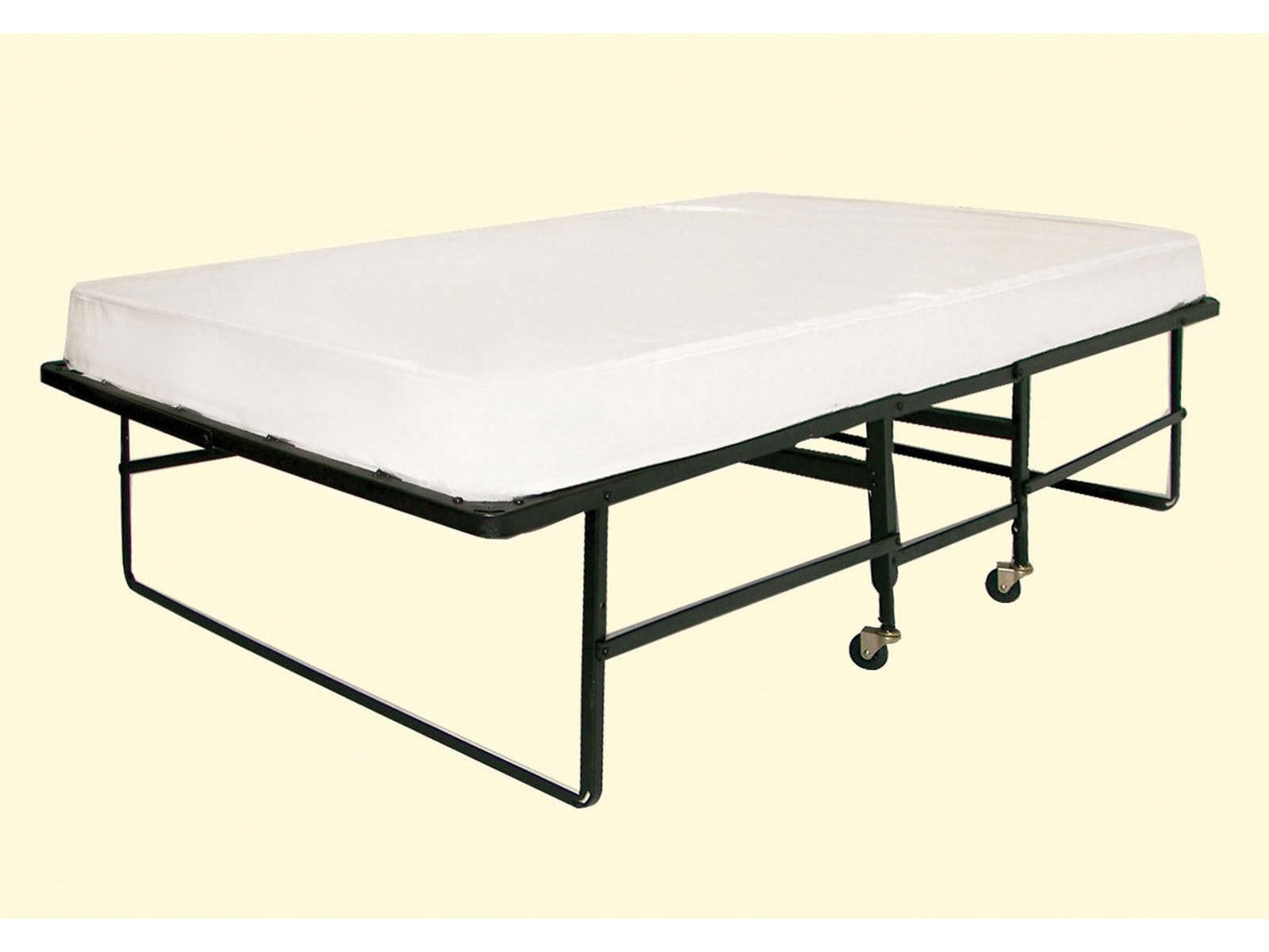 Framos Black/White Rollaway Bed w/ 39" Mattress