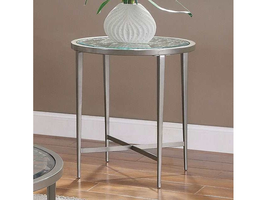 Freja Silver End Table