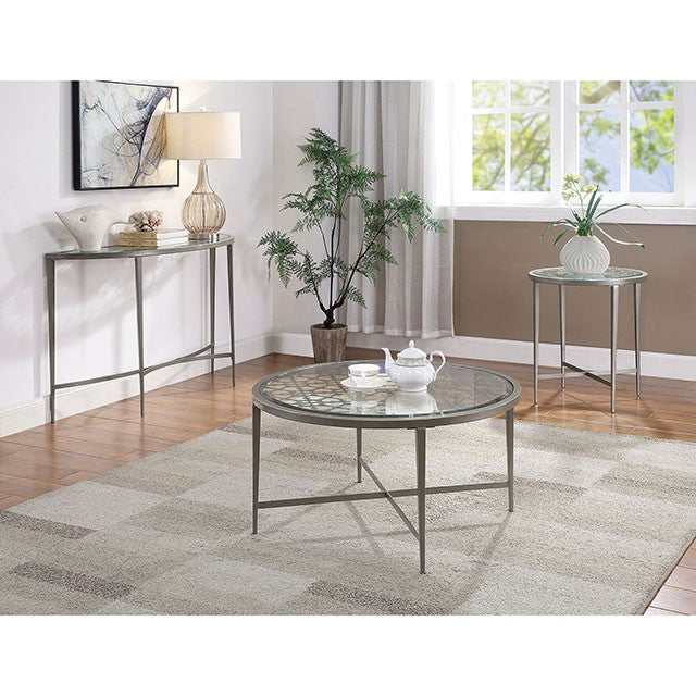 Freja Silver End Table