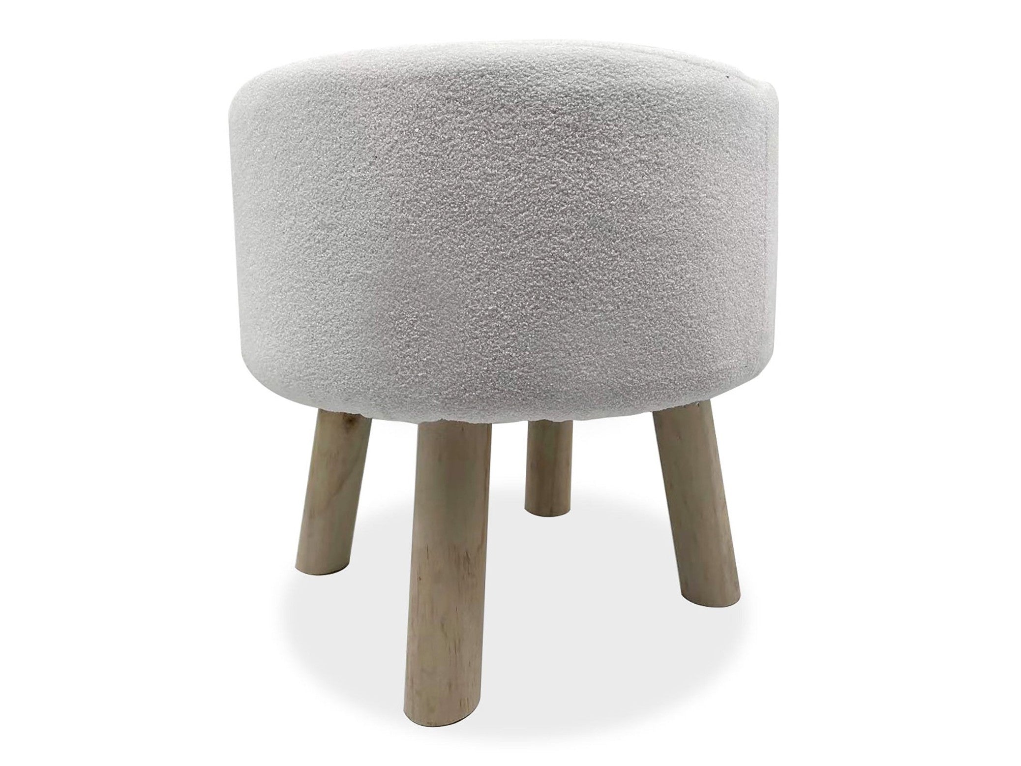 Gates White/Natural Footstool (Set of 2)