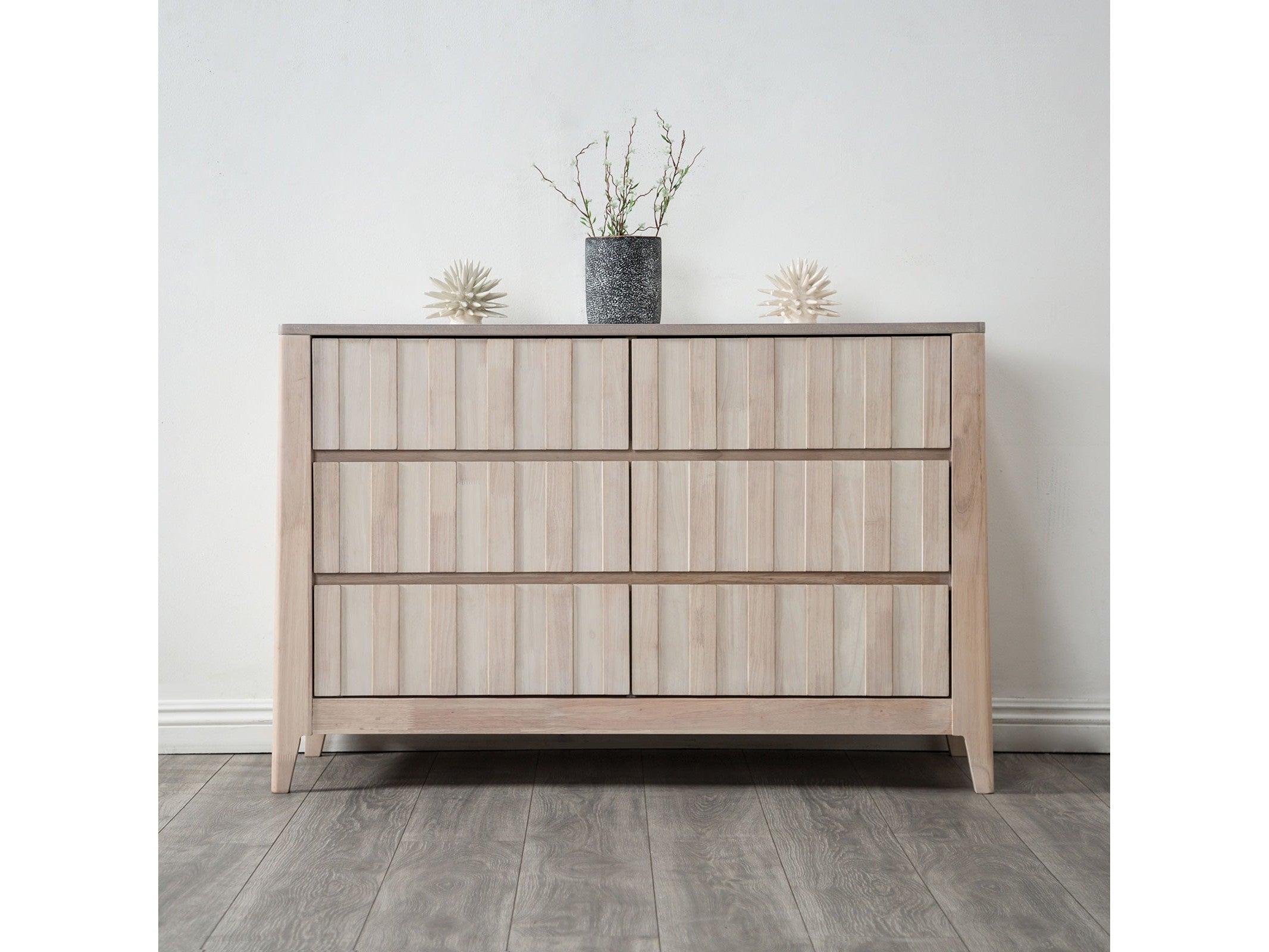 Gervais Whitewash Dresser