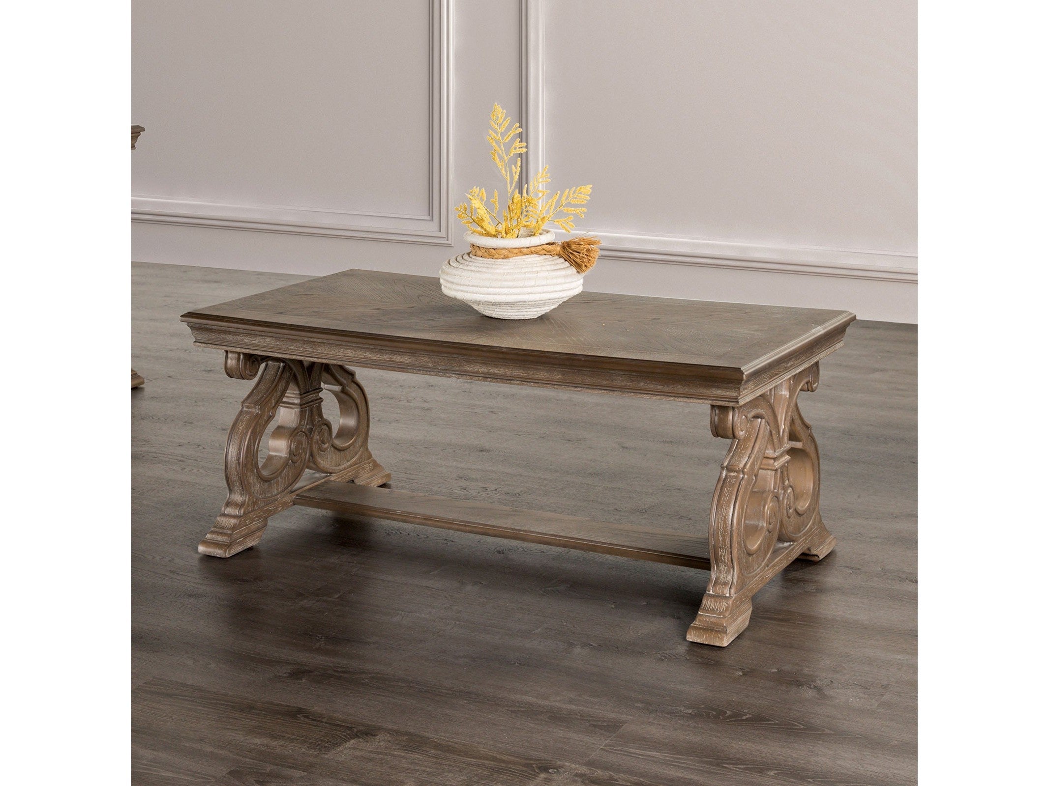 Giordani Weathered Oak Coffee Table