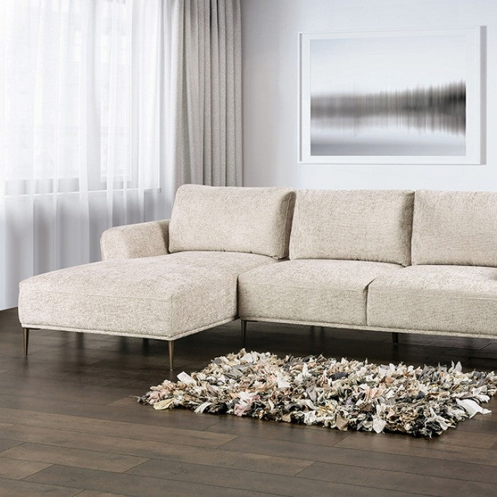 Gladbach Light Brown left-Chaise Sectional