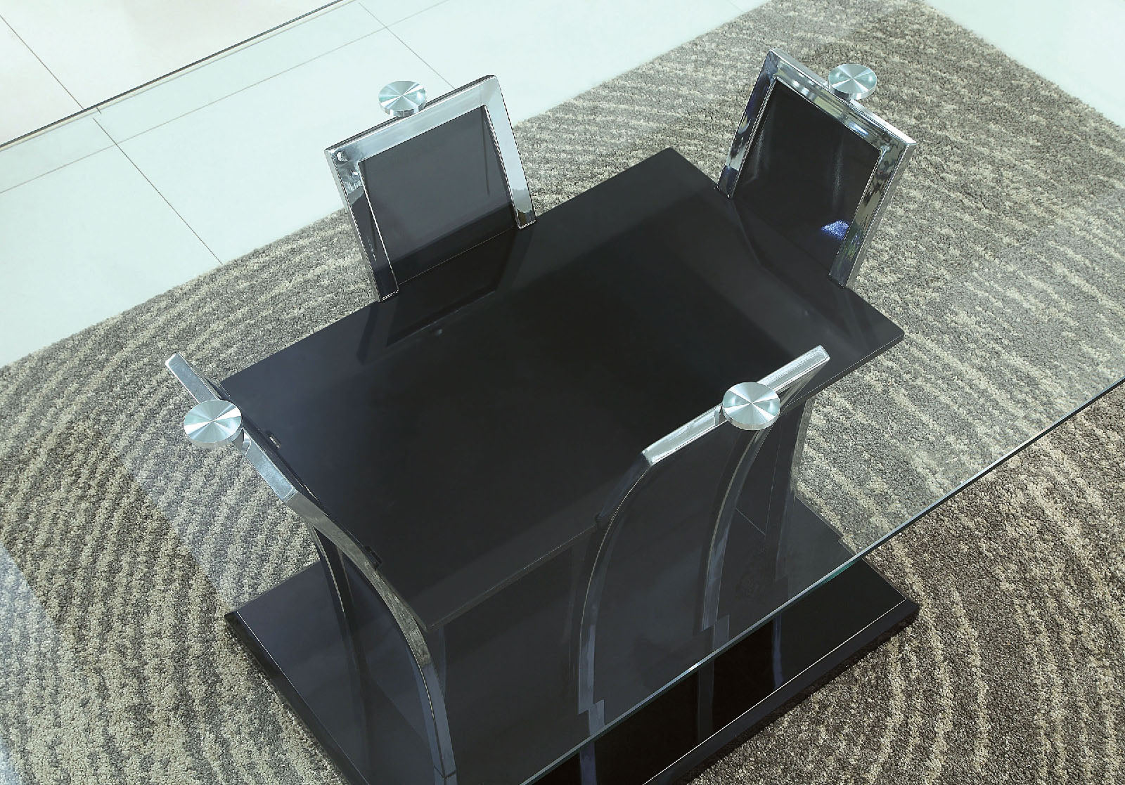 Glenview Black 7 Pc. Dining Set