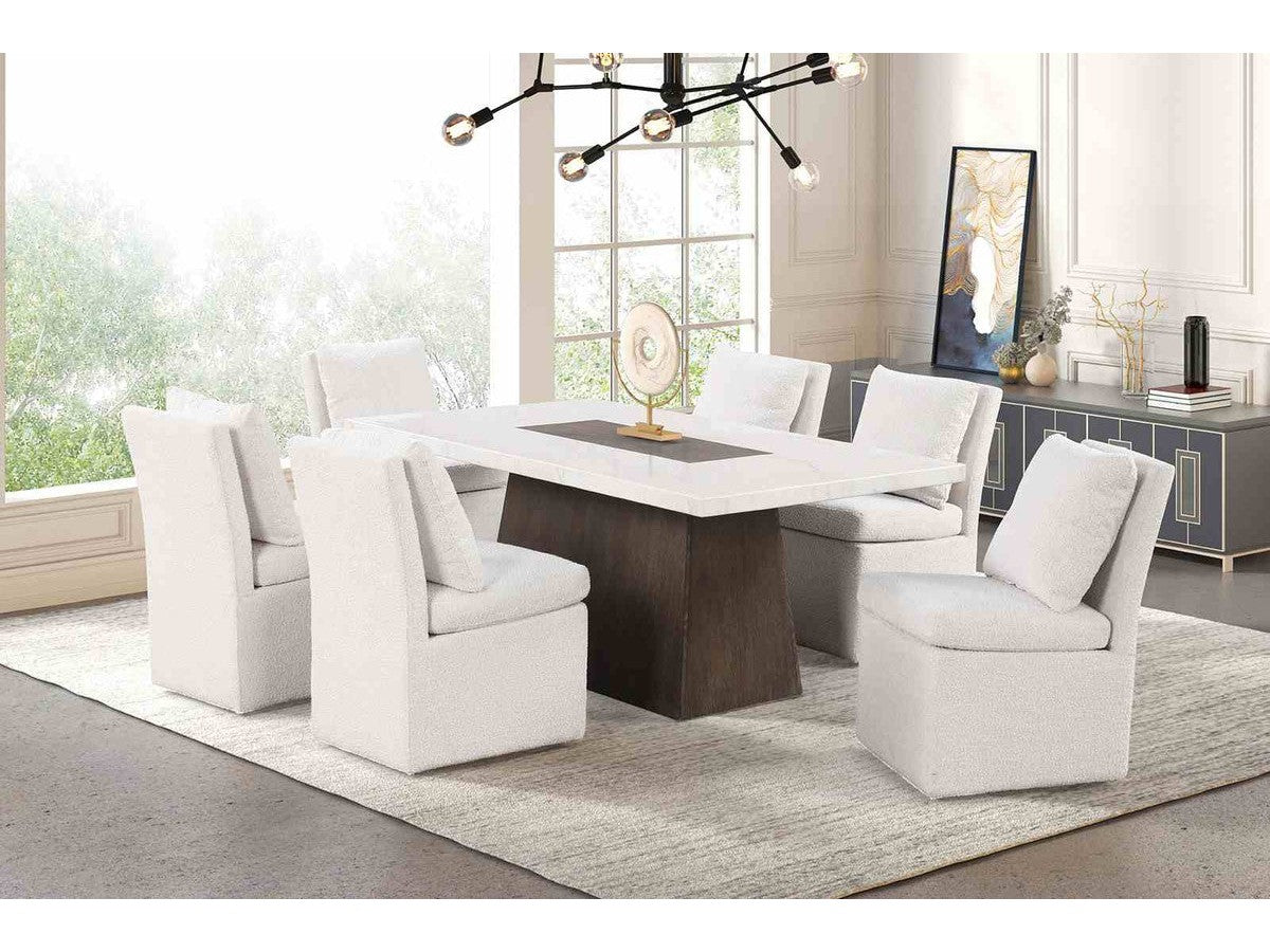 Grasten Dark Walnut 7 Pc. Dining Table Set