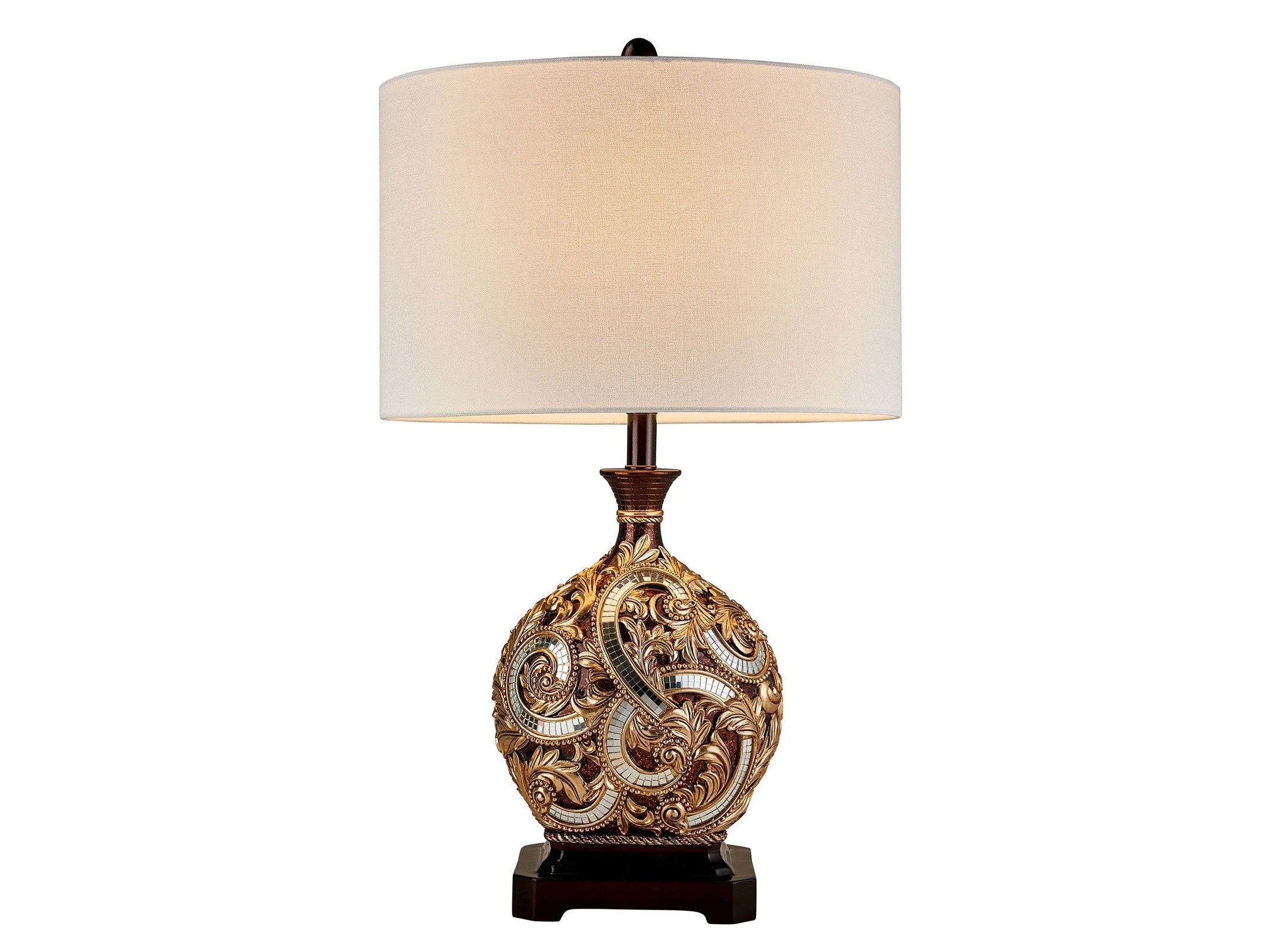 Guadalupe Gold/Brown Table Lamp