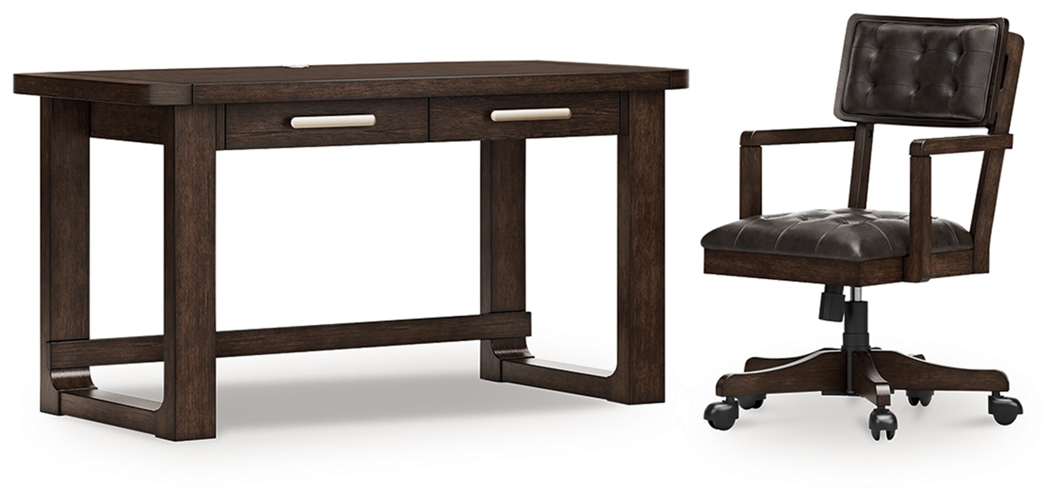 Breckington Home Office Desk With Chair