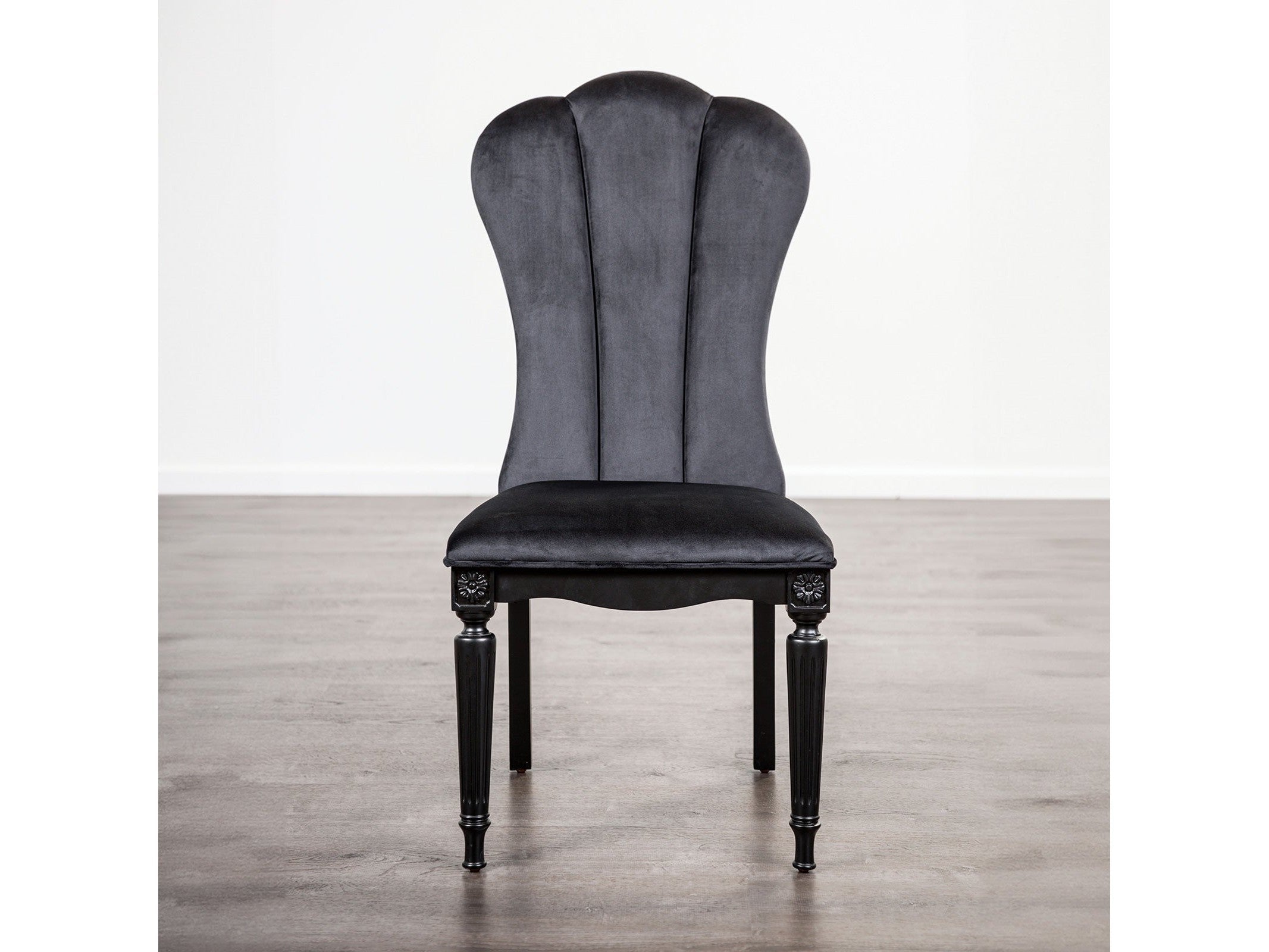 Hannoria Black Side Chair (Set of 2)