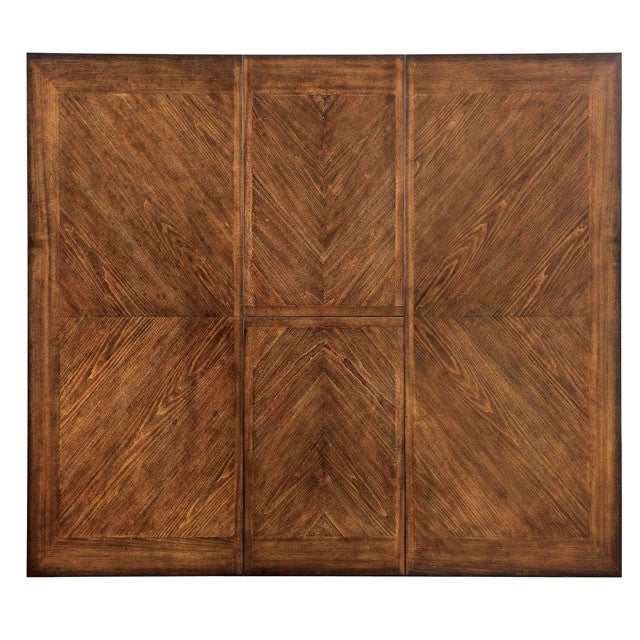 Harrisburg Vintage White/Dark Oak Counter Height Table