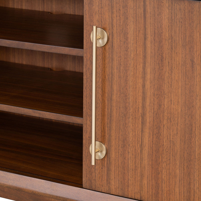 Hepburne Walnut Entertainment Center