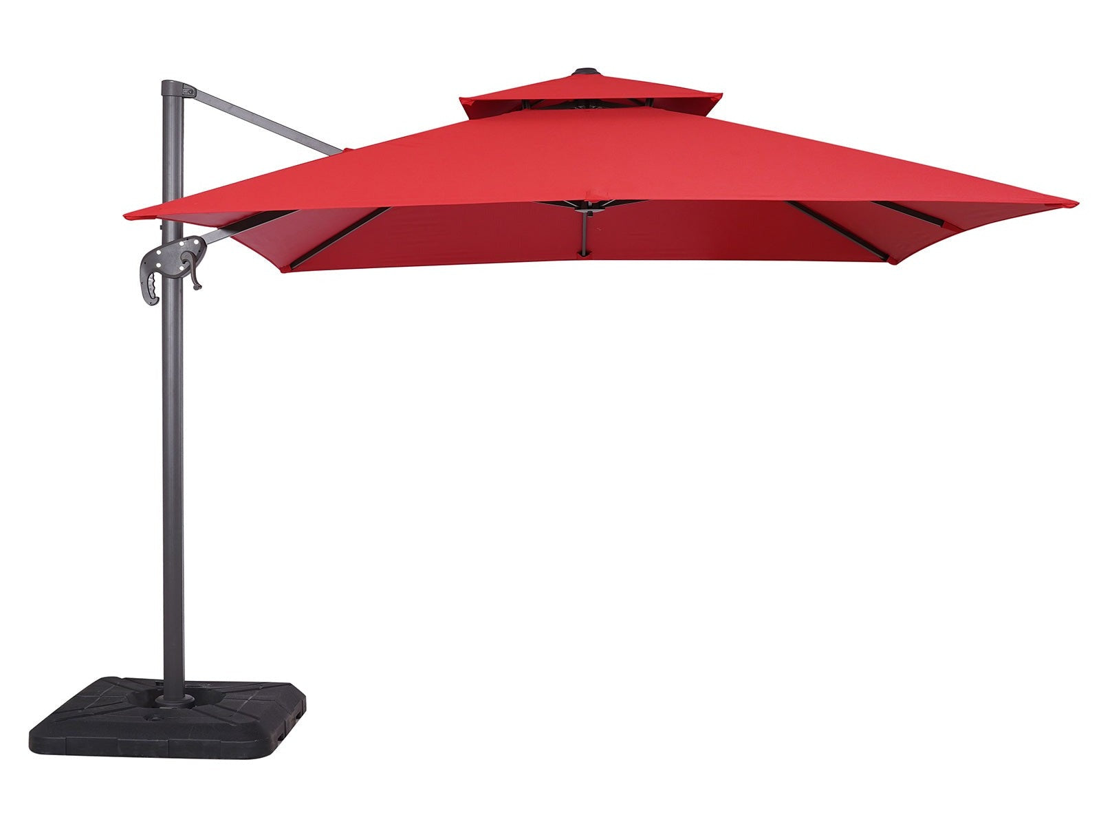 Hero Red Square Umbrella