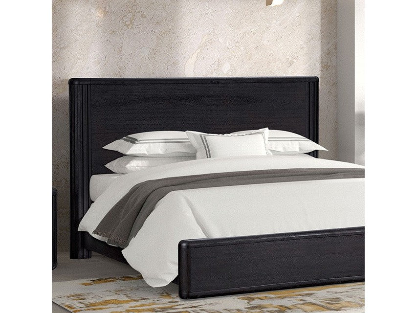 Hildesheim Black Queen Panel Bed