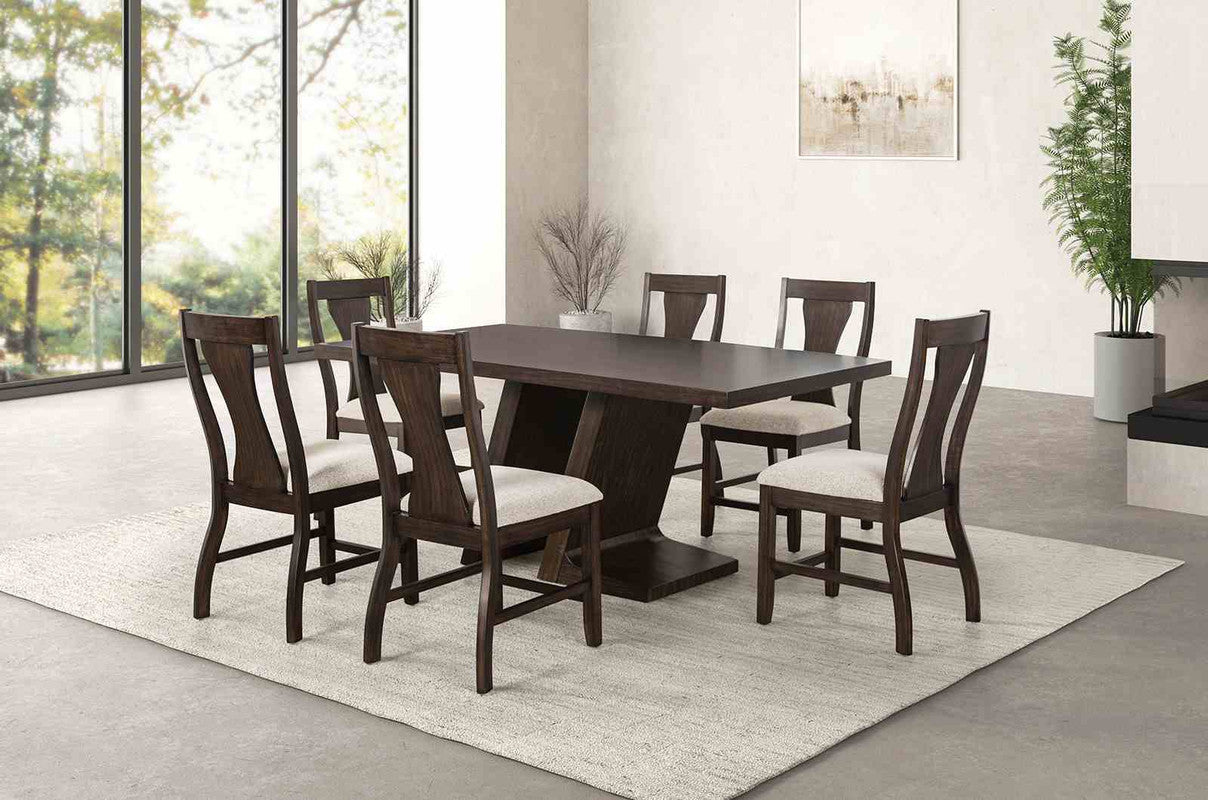 Holsworthy Espresso Side Chair (Set of 2)