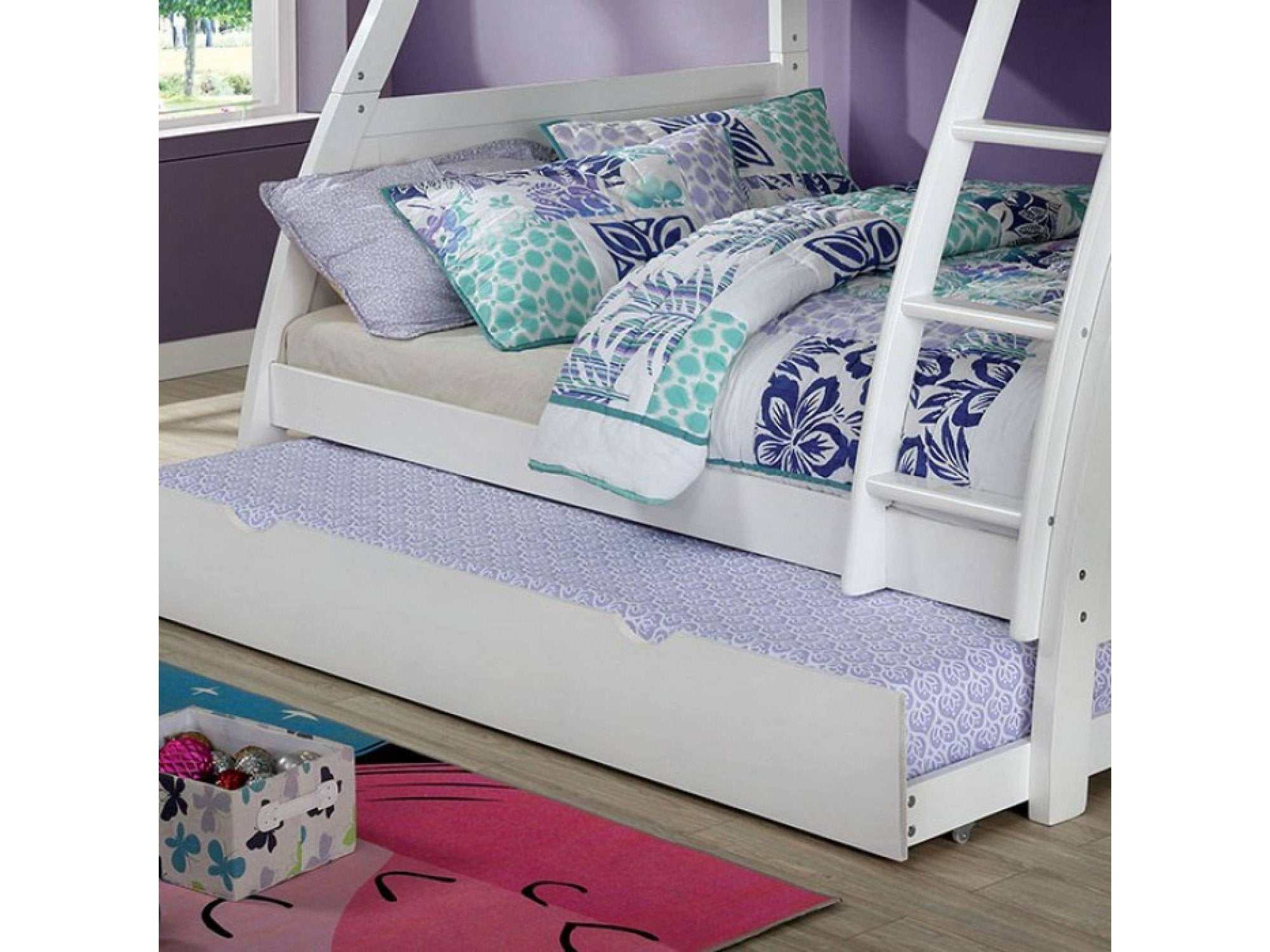 Hoople Antique White Trundle
