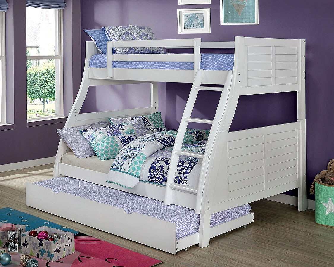 Hoople Antique White Trundle