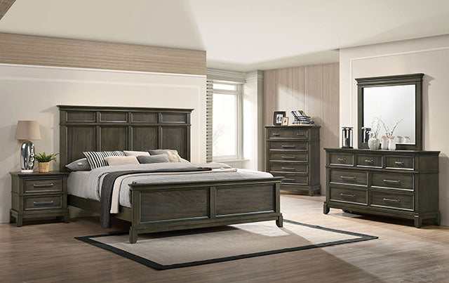 Houston Gray Queen Bed