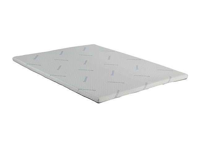 Ilene White Memory Foam California King Topper