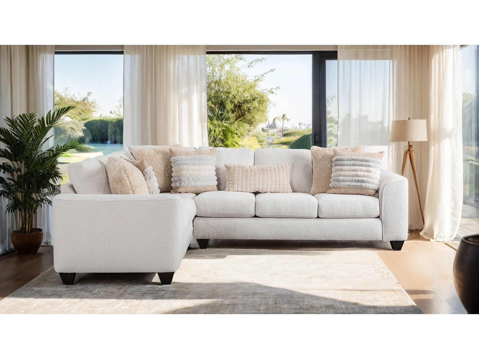 Iroquois Tan Sectional