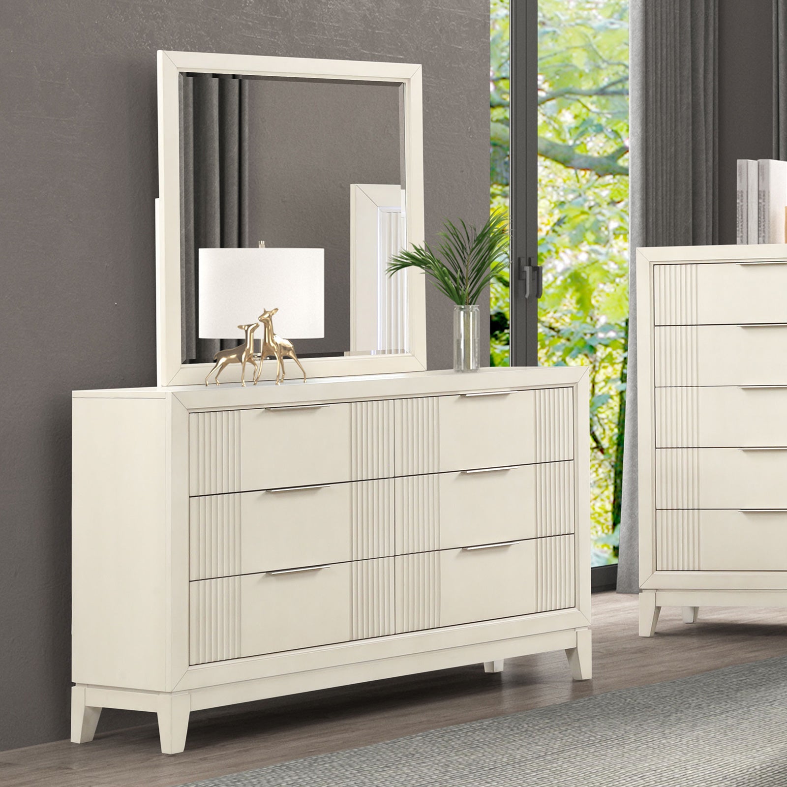 Isadore White Dresser