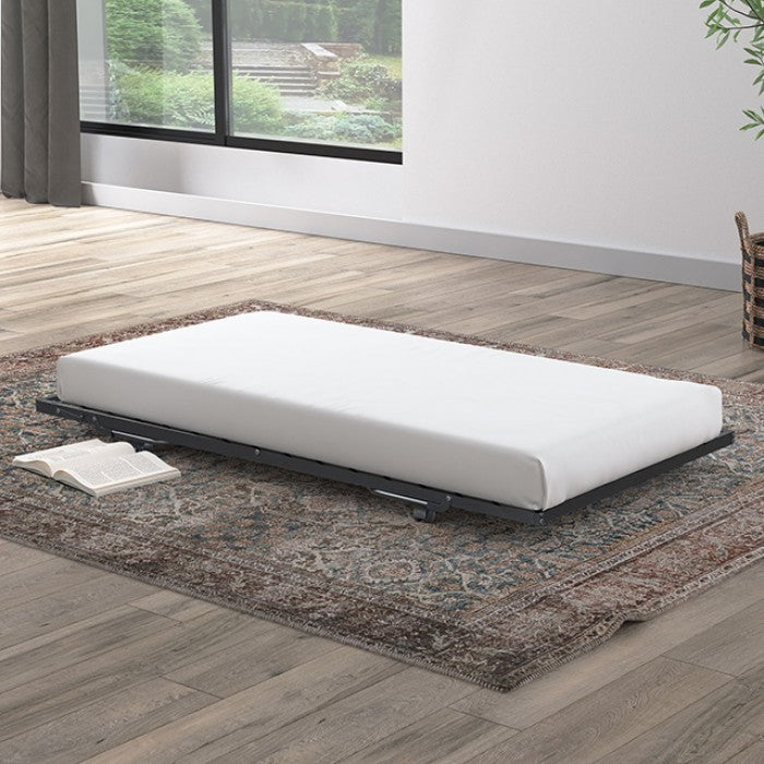 Ivana Black Metal Trundle