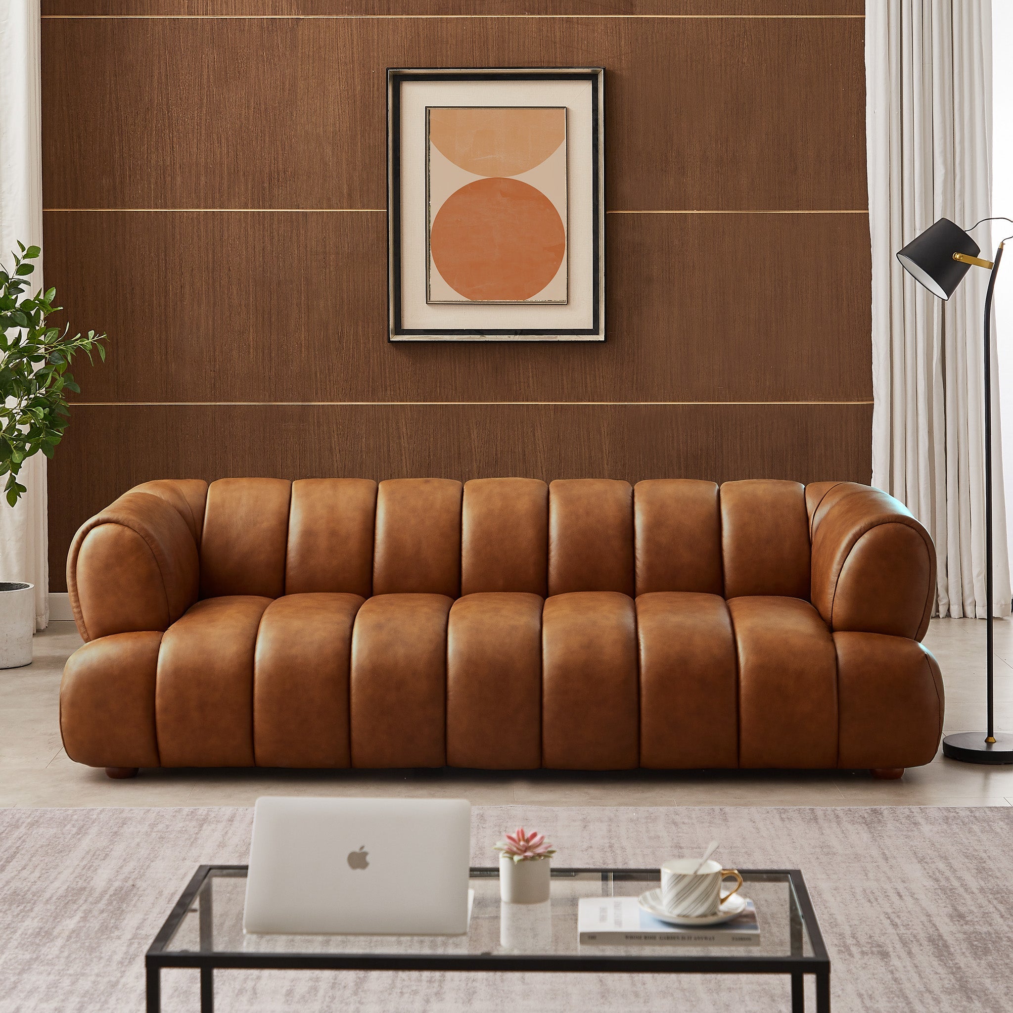 Jasmin 89.7'' Upholstered Sofa